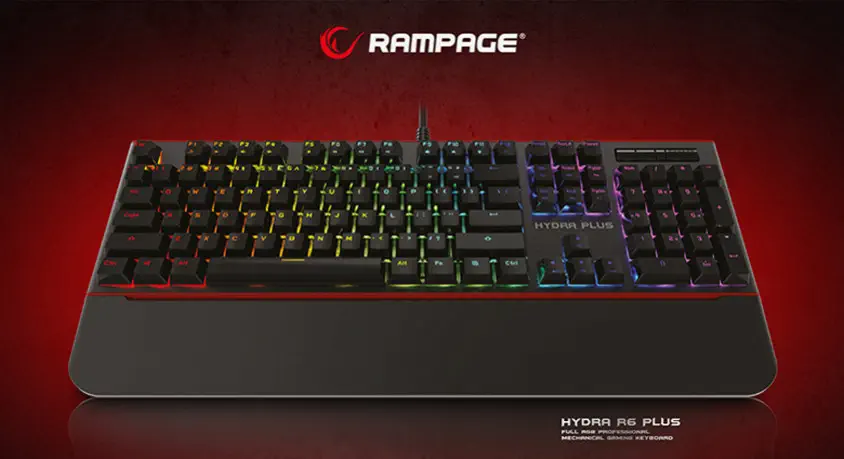 Rampage Hydra R6 Plus Mekanik Kablolu Gaming Klavye