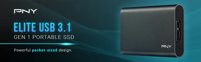 PNY Elite PSD1CS1050-960-FFS 960GB USB 3.1 Gen1 Taşınabilir SSD Disk