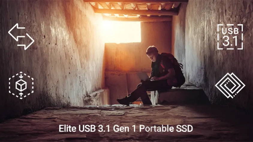 PNY Elite PSD1CS1050-960-FFS 960GB USB 3.1 Gen1 Taşınabilir SSD Disk