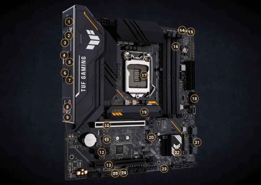 ASUS TUF Gaming B560M-Plus Gaming Anakart