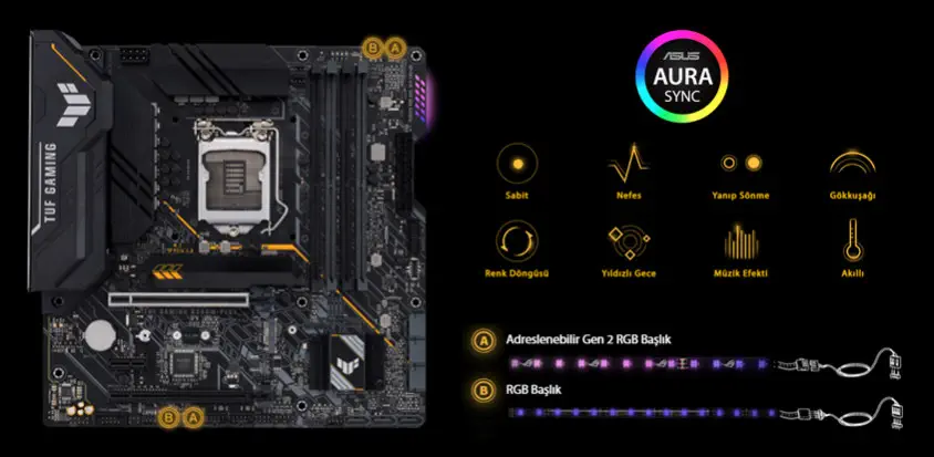 Asus TUF Gaming B560M-Plus Gaming Anakart