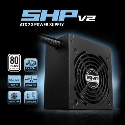 Sharkoon TG5 Pro RGB SHP650 V2 650W TX Mid-Tower Gaming Kasa