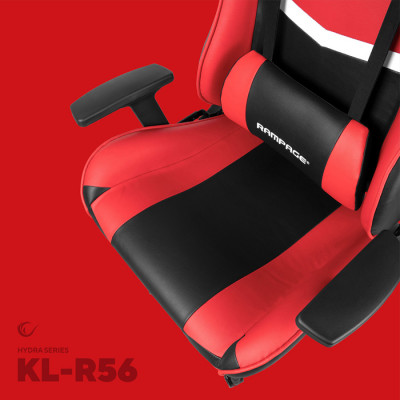 Rampage KL-R56 Kırmızı/Siyah Gaming (Oyuncu) Koltuğu