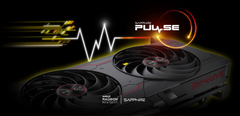 Sapphire Pulse AMD Radeon RX 6700 XT 11306-02-20G 12GB GDDR6 192Bit