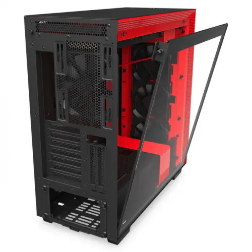 NZXT H710i CA-H710i-BR Mat Siyah/Kırmızı E-ATX Mid-Tower Gaming Kasa