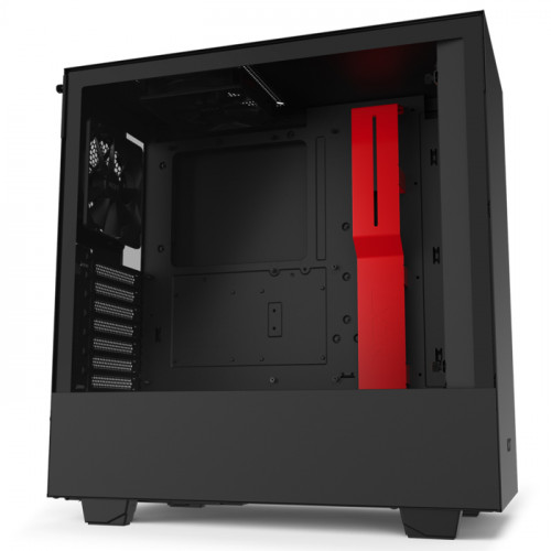 NZXT H510 CA-H510B-BR Mat Siyah/Kırmızı ATX Mid-Tower Gaming Kasa