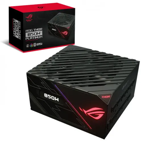 Asus ROG-THOR-850P-P 850W Full Modüler Gaming Power Supply + Power Kablosu Hediyeli