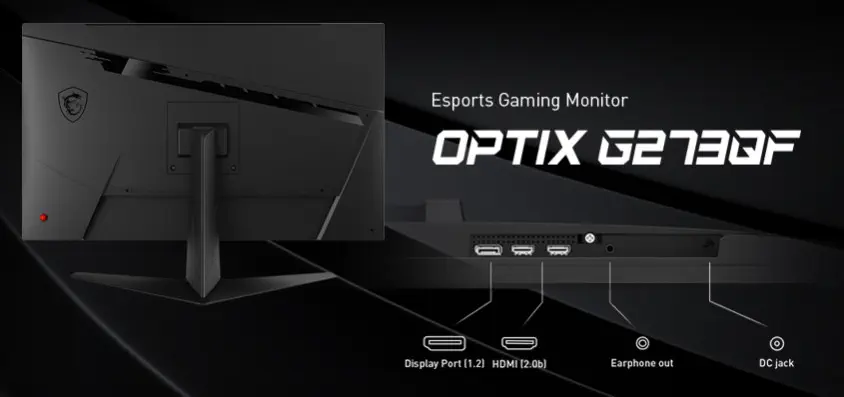 MSI Optix G273QF 27” IPS WQHD Gaming Monitör