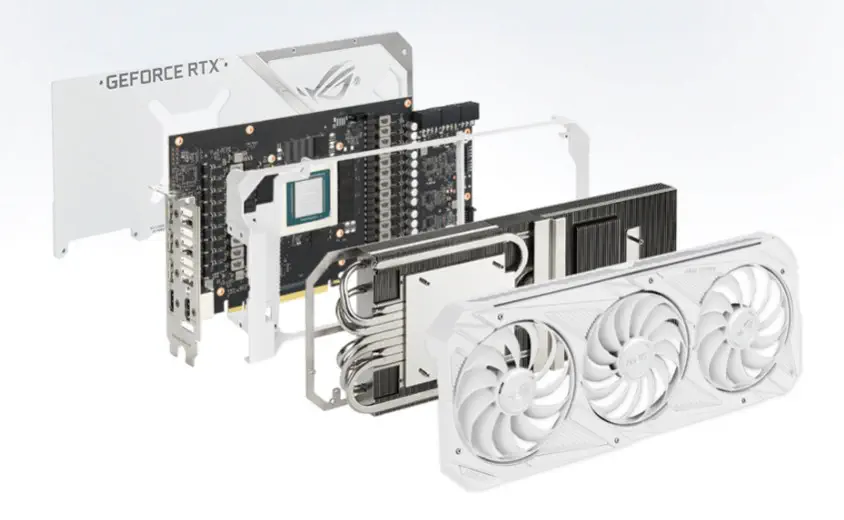 Asus ROG Strix GeForce RTX 3080 White Gaming Ekran Kartı