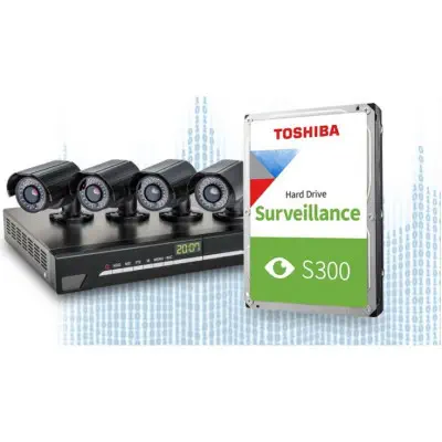 Toshiba S300 Surveillance HDWV110UZSVA 1TB Güvenlik Diski