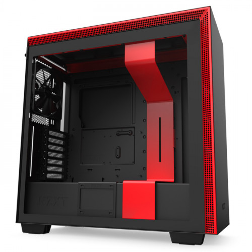 NZXT H710 CA-H710B-BR Mat Siyah/Kırmızı E-ATX Mid-Tower Gaming Kasa
