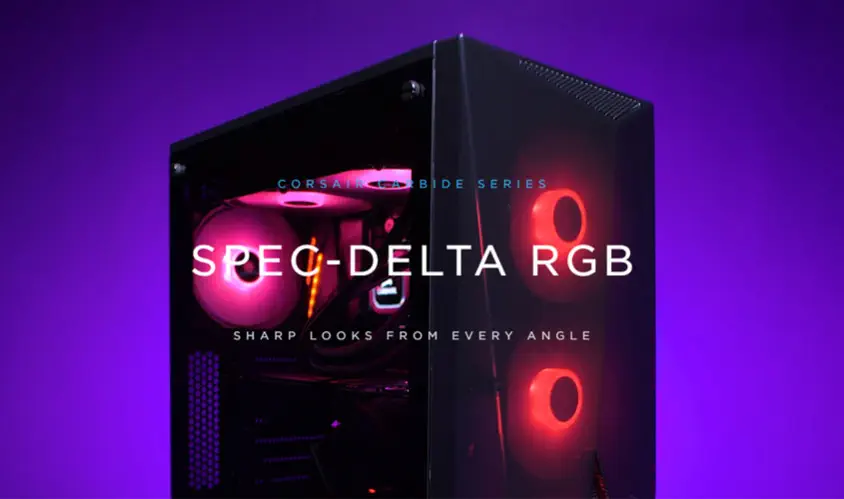 Corsair Carbide Spec-Delta RGB CV550 ATX Mid-Tower Gaming Kasa