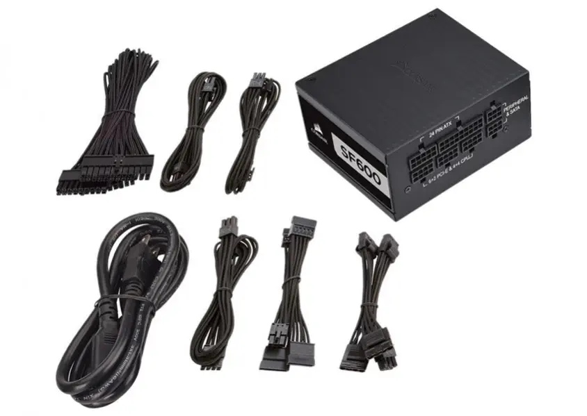 Corsair SF Platinum SF600 CP-9020182-EU 600W Full Modüler SFX Power Supply