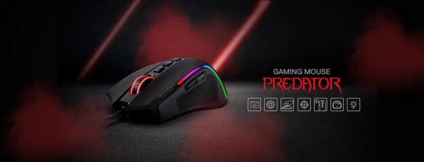 Redragon M612-R Predator Kablolu Gaming Mouse