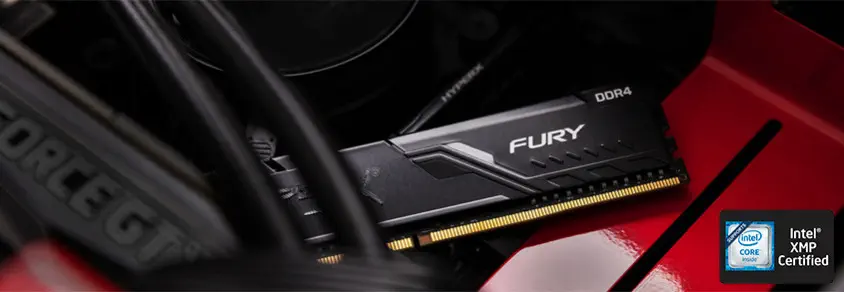 HyperX Fury HX432C16FB4K2/32 32GB DDR4 3200MHz Siyah Gaming Ram