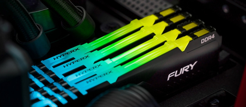HyperX Fury RGB HX436C18FB3AK2/64 64GB DDR4 3600MHz Gaming Ram