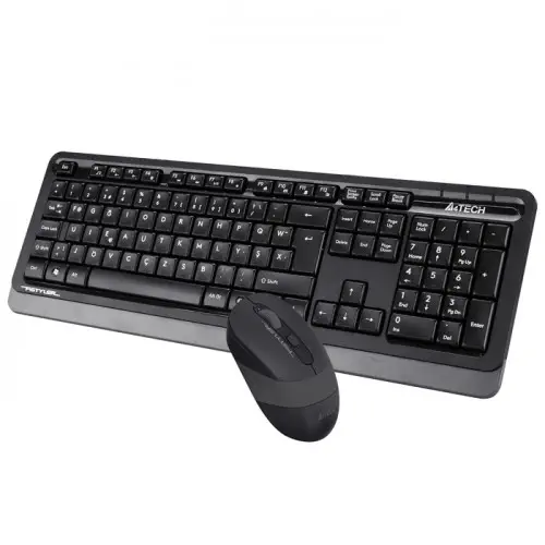 A4 Tech FG1010 Gri Kablosuz Klavye Mouse Set