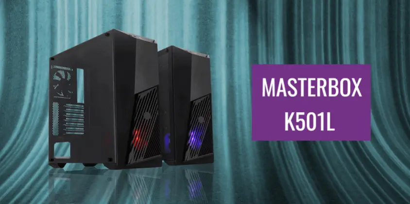 Cooler Master MasterBox K501L 600W E-ATX Mid-Tower Gaming Kasa