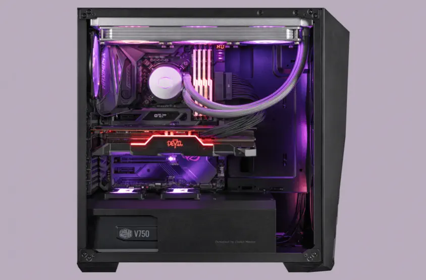 Cooler Master MasterBox K501L 600W E-ATX Mid-Tower Gaming Kasa