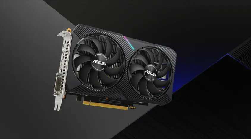 ASUS DUAL-GTX1650-O4GD6-MINI Gaming Ekran Kartı