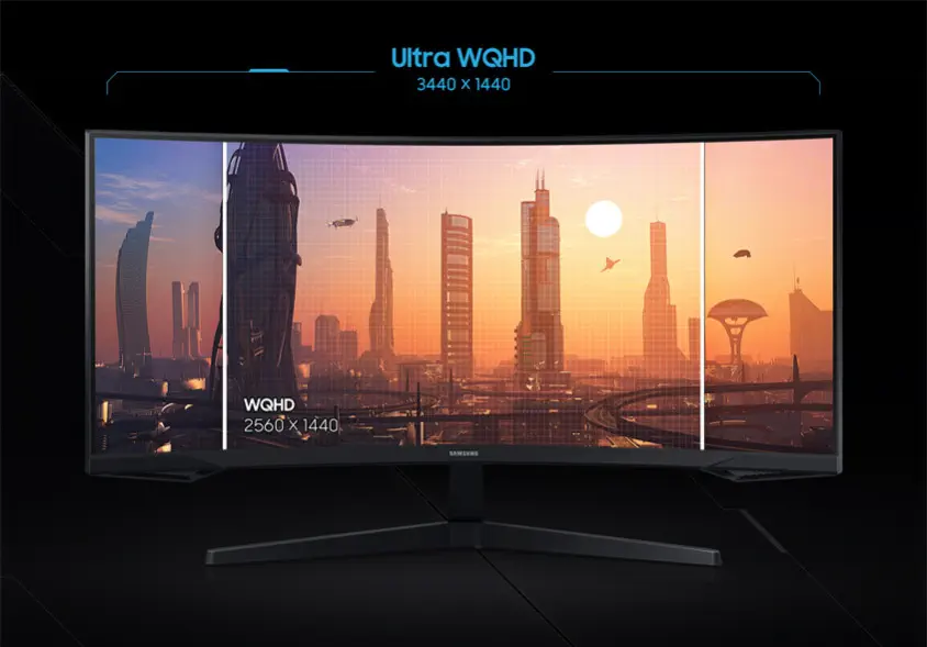 Samsung Odyssey G5 LC34G55TWWMXUF 34” VA UWQHD Curved Gaming Monitör