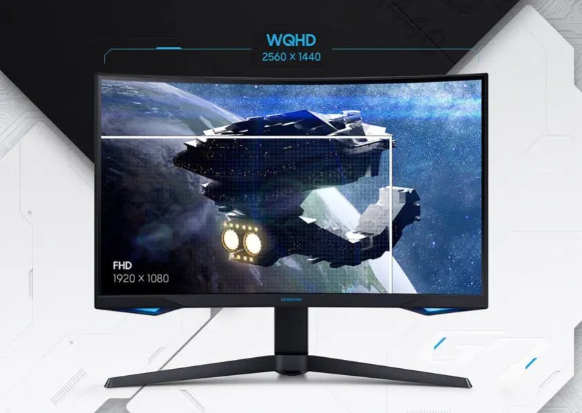 Samsung Odyssey G7 LC27G75TQSMXUF 27” VA WQHD Curved Gaming Monitör