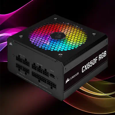 Corsair CX650F RGB CP-9020217-EU 650W Full Modüler Power Supply