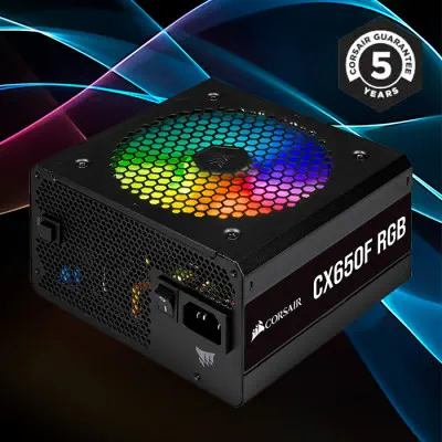 Corsair CX650F RGB CP-9020217-EU 650W Full Modüler Power Supply