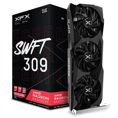 XFX Speedster SWFT 309 AMD Radeon RX 6700 XT Core Gaming Ekran Kartı