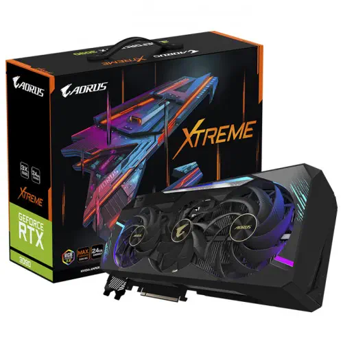 Gigabyte Aorus GeForce RTX 3090 Xtreme 24G LHR Gaming Ekran Kartı