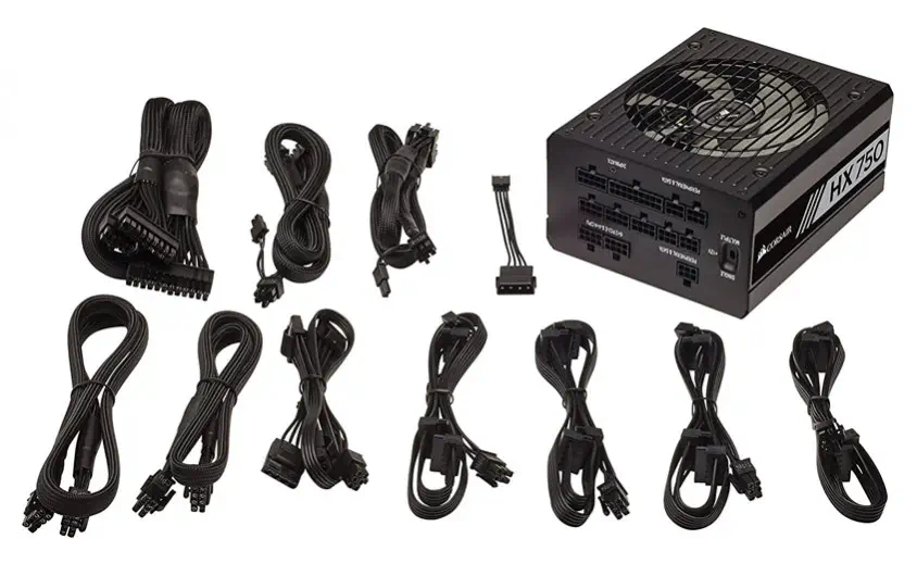 Corsair HX750 CP-9020137-EU 750W Full Modüler Power Supply