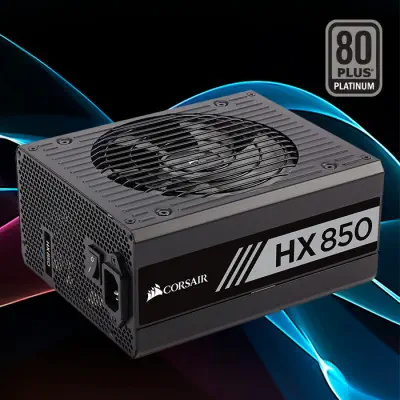 Corsair HX850 CP-9020138-EU 850W Full Modüler Power Supply