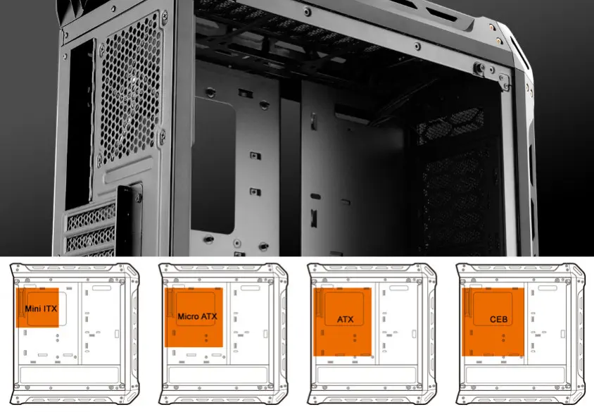 Cougar Panzer-S CGR-5GMLB-S ATX Mid-Tower Gaming Kasa