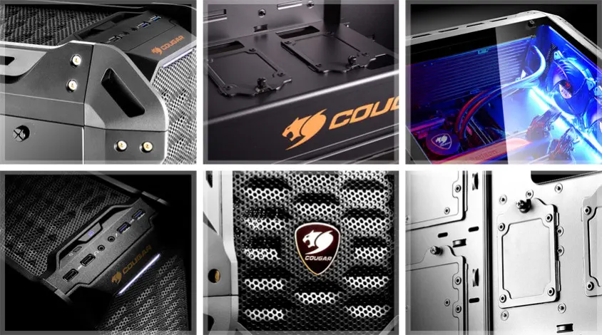 Cougar Panzer-S CGR-5GMLB-S ATX Mid-Tower Gaming Kasa