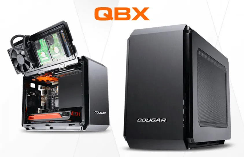 Cougar QBX CGR-8M02B Mini-ITX Gaming Kasa