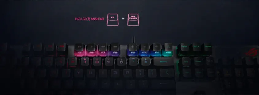 ASUS ROG Strix Scope RX Optik Mekanik Kablolu Gaming Klavye
