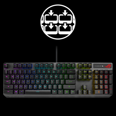 Asus ROG Strix Scope RX Optik Mekanik Kablolu Gaming Klavye