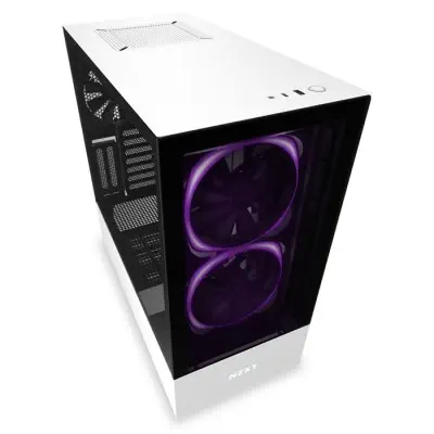 NZXT H510 Elite CA-H510E-W1 Mat Beyaz ATX Mid-Tower Gaming Kasa