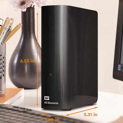 WD Elements Desktop WDBWLG0120HBK 12TB Taşınabilir Harddisk