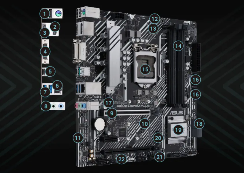 Asus Prime H570M-PLUS Gaming Anakart