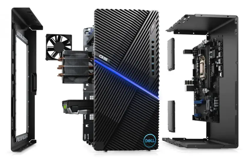 Dell G5DT-B70W165N i7-10700 16GB 512GB SSD 6GB GTX 1660Ti Windows10 Home Masaüstü Bilgisayar