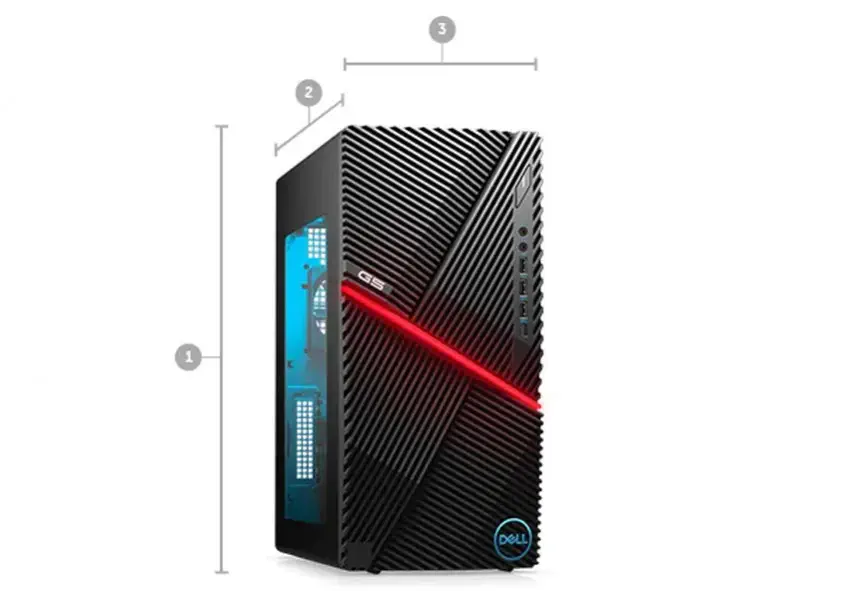 Dell G5DT-B70W165N i7-10700 16GB 512GB SSD 6GB GTX 1660Ti Windows10 Home Masaüstü Bilgisayar