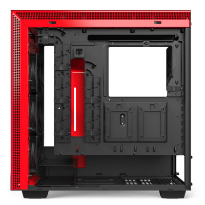 NZXT H710 CA-H710B-BR Mat Siyah/Kırmızı E-ATX Mid-Tower Gaming Kasa