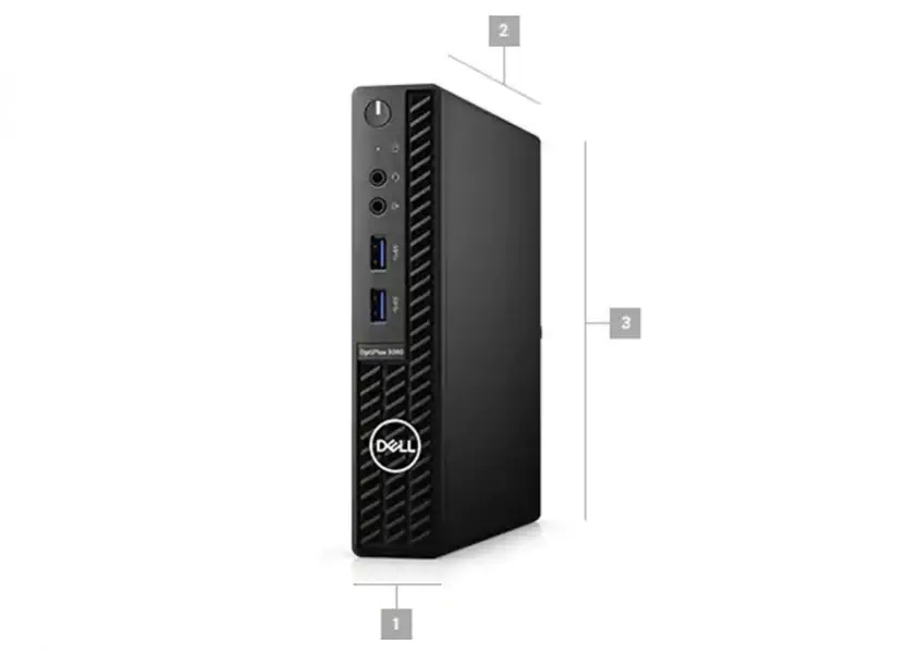 Dell OptiPlex 3080 MFF N006O3080MFF_W Mini PC