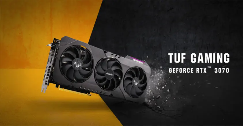 Asus TUF Gaming GeForce RTX 3070 Gaming Ekran Kartı