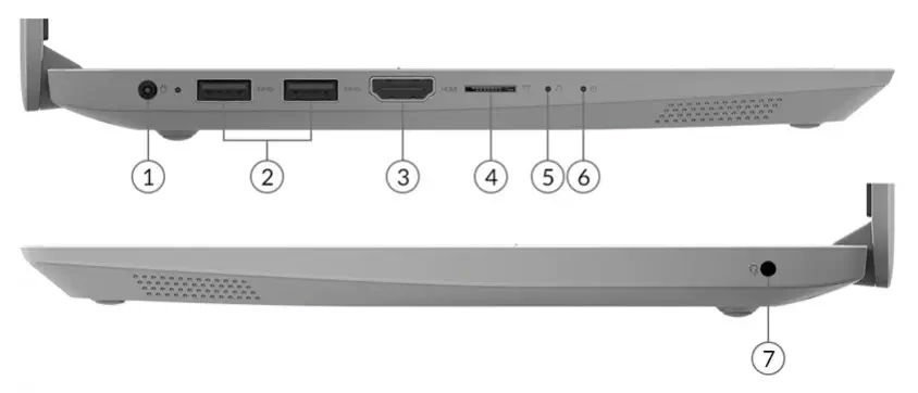 Lenovo IdeaPad 1 81VU006STX 14″ HD Notebook