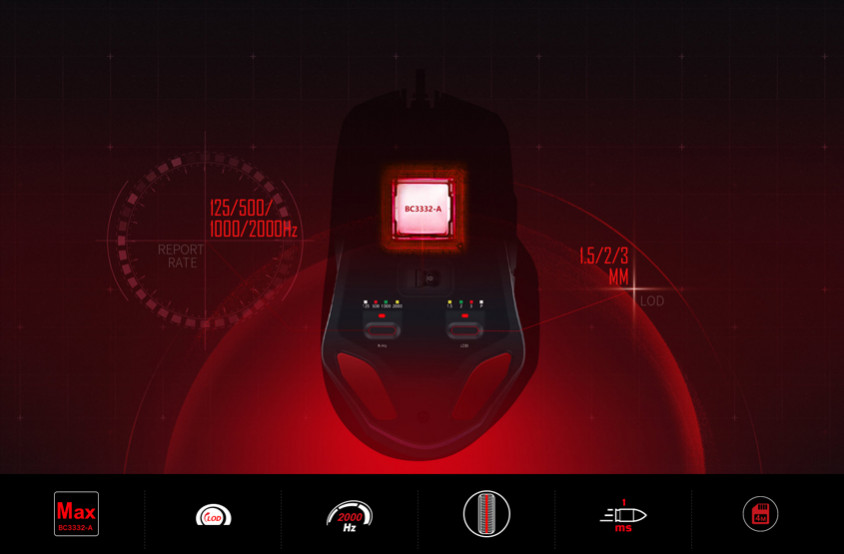Bloody W70 Max Beyaz Kablolu Gaming Mouse