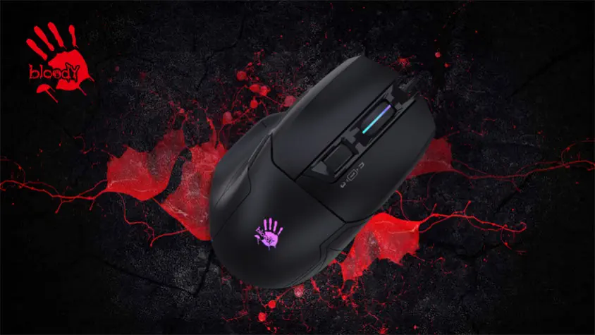 Bloody W70 Max Siyah Kablolu Gaming Mouse