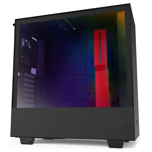 NZXT H510i CA-H510i-BR Mat Siyah/Kırmızı ATX Mid-Tower Gaming Kasa