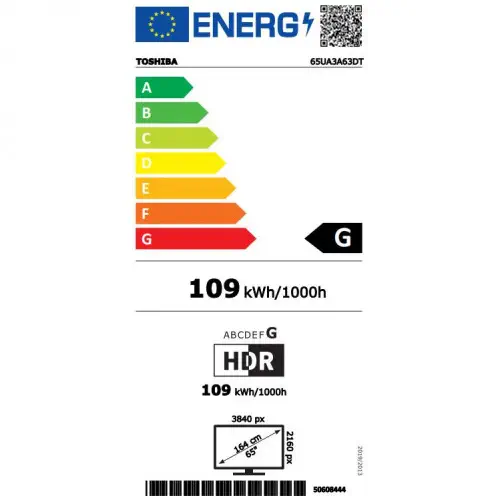 Toshiba 65UA3A63DT 65″ 165 Ekran TV